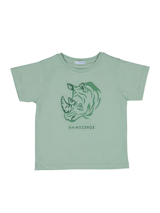Tricou pentru copii verde deschis