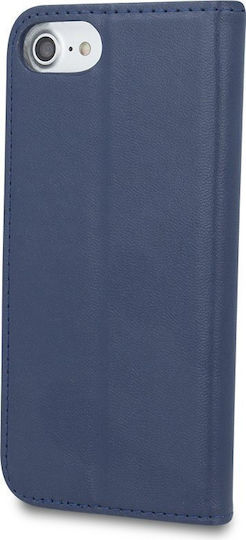 TelForceOne Smart Magnetic Buchen Sie Silikon Marineblau (Moto G86)
