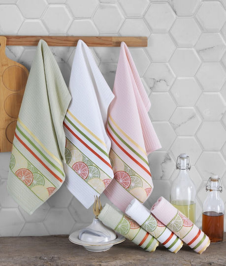 Şaheser Prosop din 100% Bumbac în Culoarea Portocaliu 40x60cm 6buc