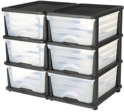Sertar De Depozitare Din Plastic Cu 6 Sertare