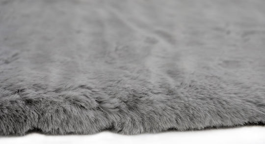 Balsan Rabbit P621136 Килим Правоъгълена Shaggy Заек Silver