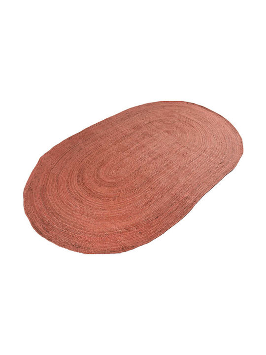 Balsan Rug Rectangular Summer from Jute Coral