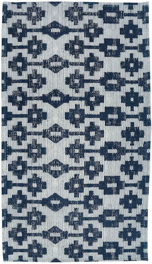 Das Home 7025 Χαλί Ορθογώνιο Βαμβακερό Μπλε 140x200cm