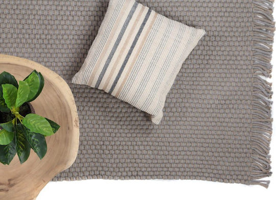 Royal Carpet Duppis OD2 Килим За външно ползване Правоъгълена с крошки OD2 Бяло сиво