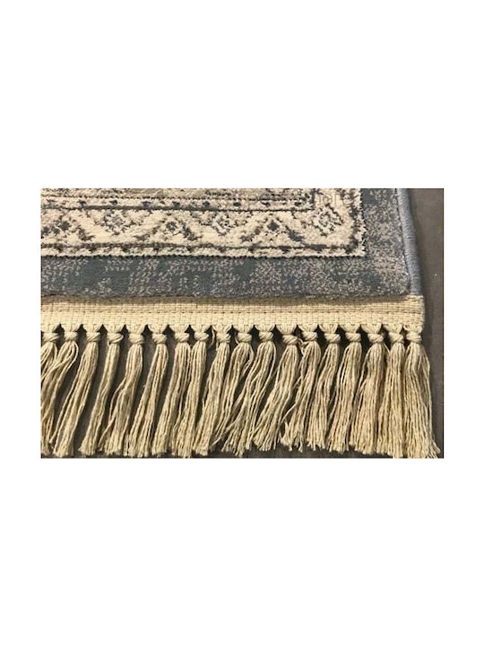 Ragolle Da Vinci Covor Rectangular cu franjuri Gri