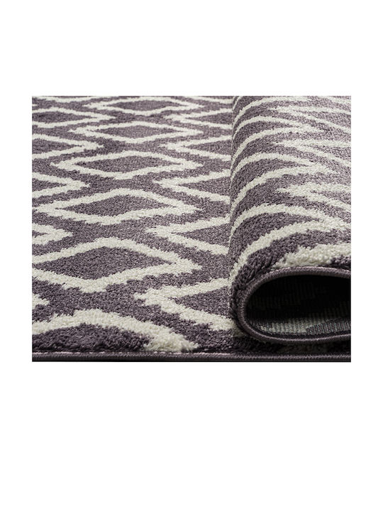 Beauty Home Vibe Art 9578 Rug Rectangular Lila / White