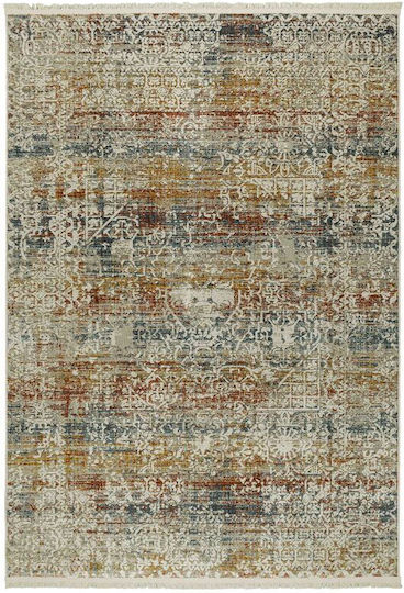 Koulis Carpets Perfect 5839B Teppich Rechteckig Synthetisch,Polyester/Cotton/Leather Multi
