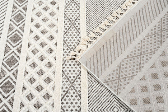 Balsan Monet Urban Χαλί Ορθογώνιο με Κρόσια Brown / Cream 200x280cm