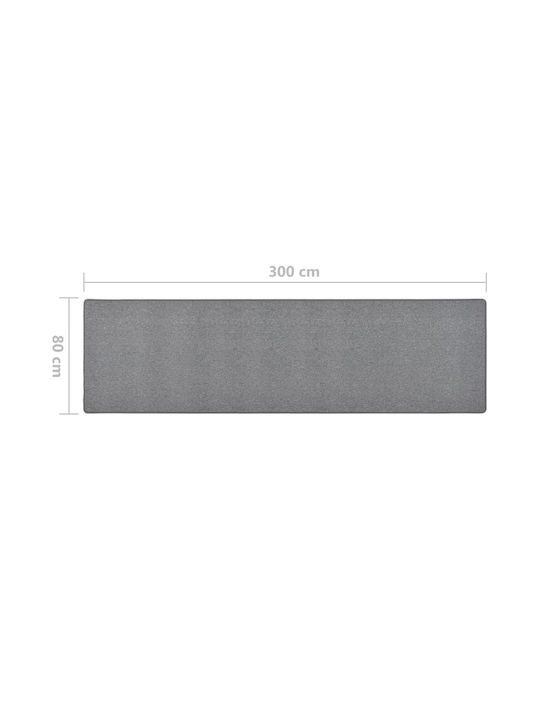 vidaXL Anti-slip Rug Rectangular Dark Gray
