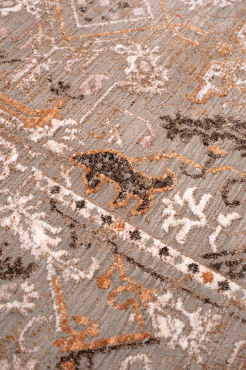 Naf Naf Amaro S366B Χαλί Ορθογώνιο Brown / Shrink / M. Grey 170x240cm