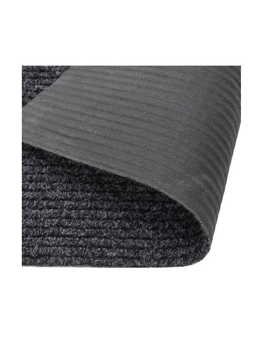vidaXL Anti-slip Rug Rectangular Charcoal