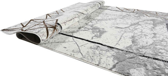 Balsan Estia Teppich Rechteckig Synthetisch,Polyester/Cotton/Leather Light Grey