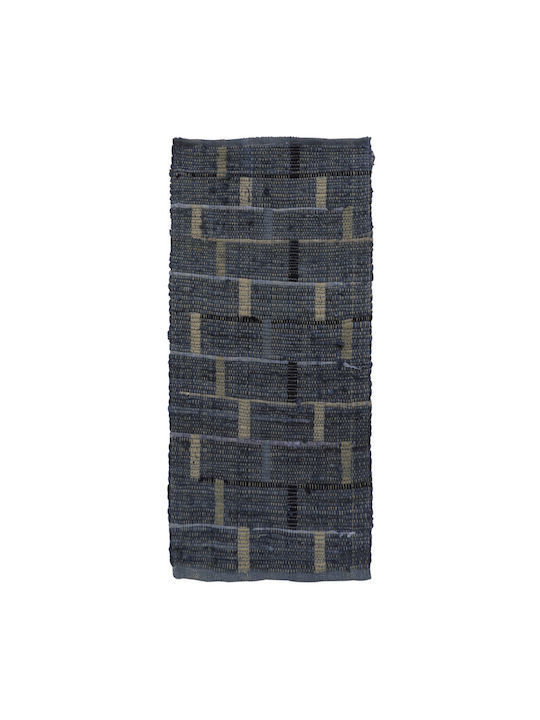 InTheBox Box Rug Rectangular Summer Cotton Blue / Beige