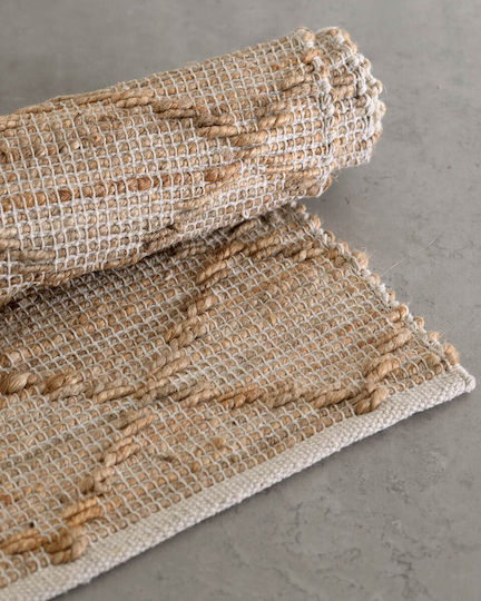 Rythmos Kyra Rug Rectangular Summer from Jute Beige