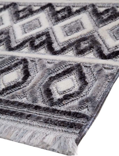 Royal Carpet Broadway 4842C με Κρόσια 240x300cm Gkri Skouro Leuko Royal Carpet Broadway 4842C με Κρόσια 240x300cm Gkri Skouro Leuko