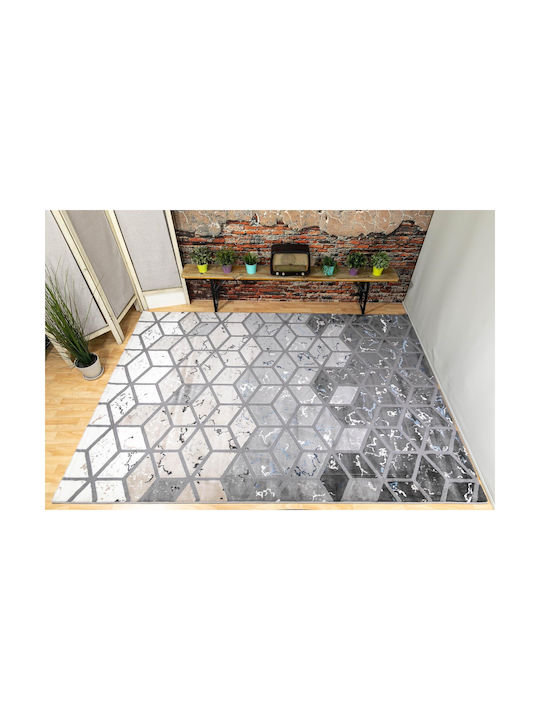 Ezzo Venice A165ACD Χαλί Ορθογώνιο Grey 160x230cm
