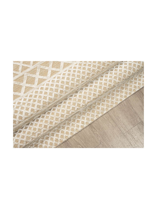 Newplan Garden 65289N Teppich Rechteckig Synthetisch,Polyester/Cotton/Leather Beige
