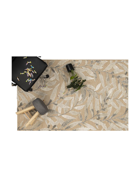 Newplan Garden 65230N Χαλί Ορθογώνιο Μπεζ 133x190cm