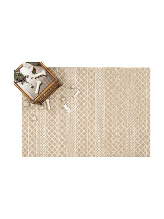 Newplan Garden 65289N Χαλί Ορθογώνιο Μπεζ 150x230cm