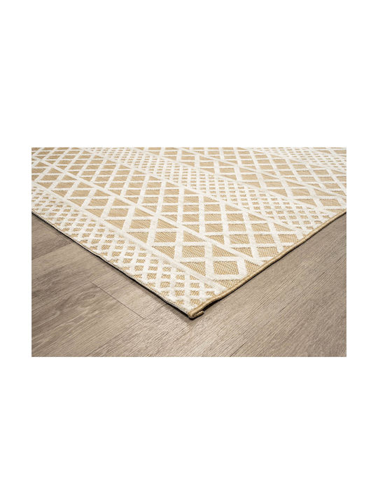 Newplan Garden 65289N Teppich Rechteckig Synthetisch,Polyester/Cotton/Leather Beige