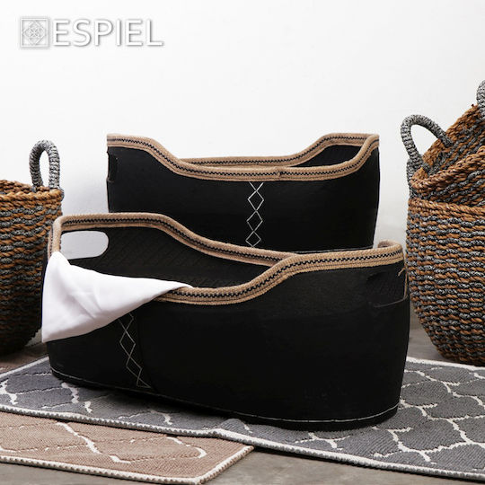 Espiel Pera Teppich Rechteckig Synthetisch,Polyester/Cotton/Leather Grey