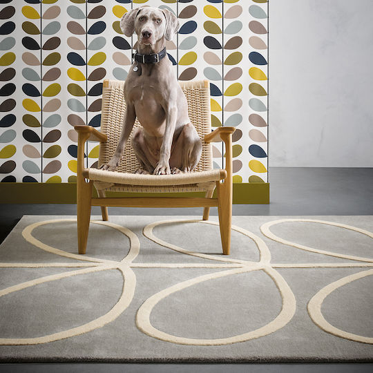 Orla Kiely Giant Linear Stem Χειροποίητο Μάλλινο Orla Kiely Giant Linear Stem Χειροποίητο Μάλλινο
