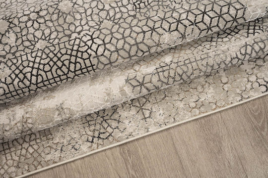 Newplan Bellagio 3470 Teppich Rechteckig Synthetisch,Polyester/Cotton/Leather Beige-grey