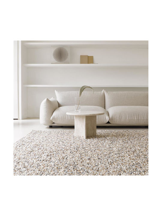Brink & Campman Pebble Rug Rectangular Beach Beige