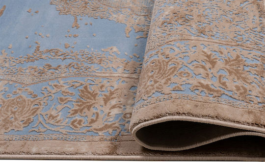 Klonaras Velvet 5420 Χαλί Ορθογώνιο Aqua / Beige 200x250cm
