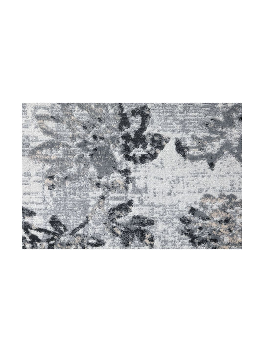 Ezzo Venice 9679bcd Teppich Rechteckig Synthetisch,Polyester/Cotton/Leather Grey