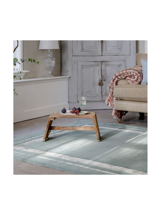 Laura Ashley Redbrook Lucrat manual Covor Rectangular Din lână Duck Egg