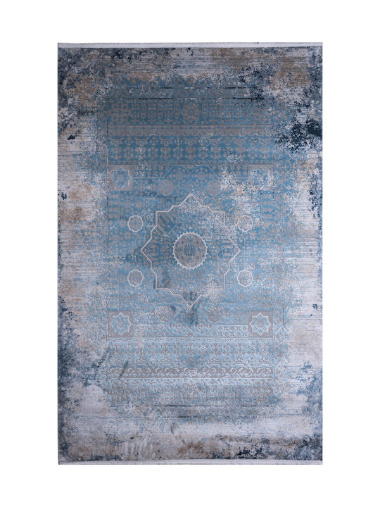 Klonaras Pearl 2077 Rug Rectangular Light Blue