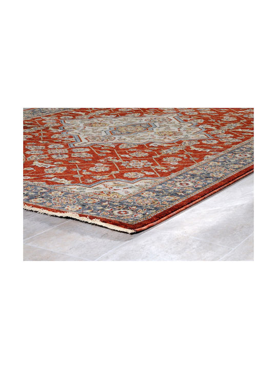 Tzikas Carpets Paloma 04151-118 Synthetisch,Polyester/Cotton/Leather Red/Blue