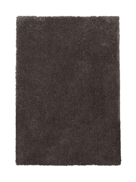 Madi Downy Shade Χαλί Ορθογώνιο Shaggy Anthracite 200x250cm