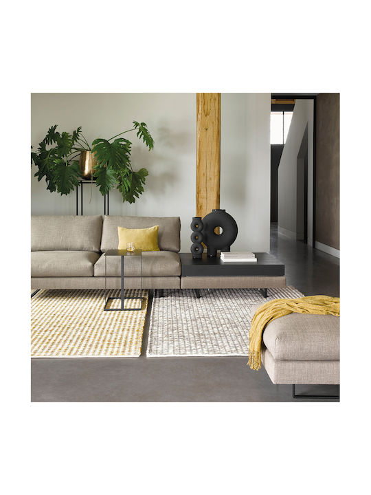 Brink & Campman Grain Χειροποίητο Χαλί Ορθογώνιο Μάλλινο Mustard Beige 200x280cm