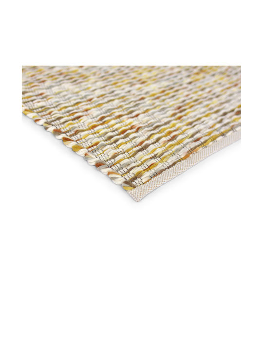 Brink & Campman Grain Χειροποίητο Χαλί Ορθογώνιο Μάλλινο Mustard Beige 200x280cm