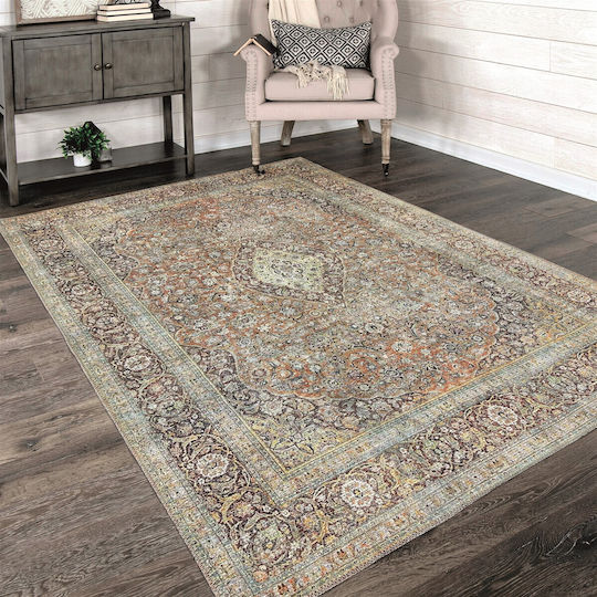 Klonaras Blox AL-1034 Χαλί Ορθογώνιο Καφέ 183x290cm