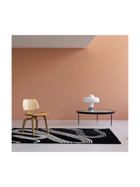 Brink & Campman Décor Flow Caviar Χειροποίητο Μάλλινο 160x230cm Μαύρο