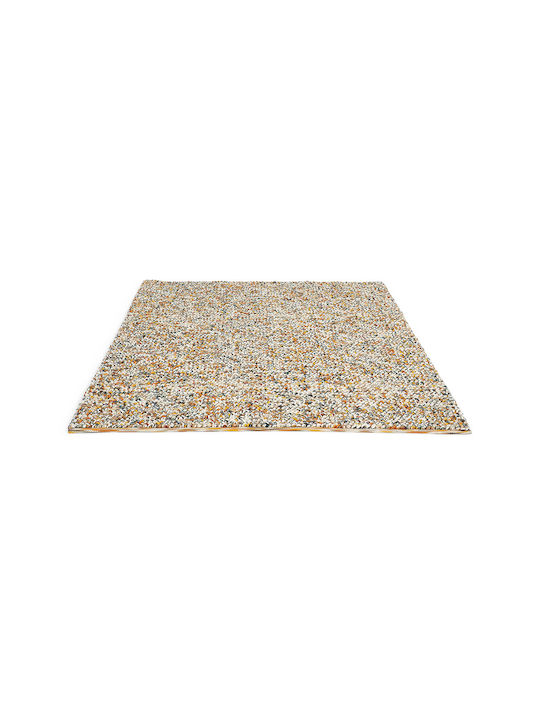 Brink & Campman marble Χειροποίητο Χαλί Ορθογώνιο Μάλλινο Μπεζ 170x240cm
