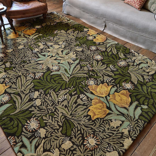 Morris & Co Bower Χαλί Ορθογώνιο Green 170x240cm