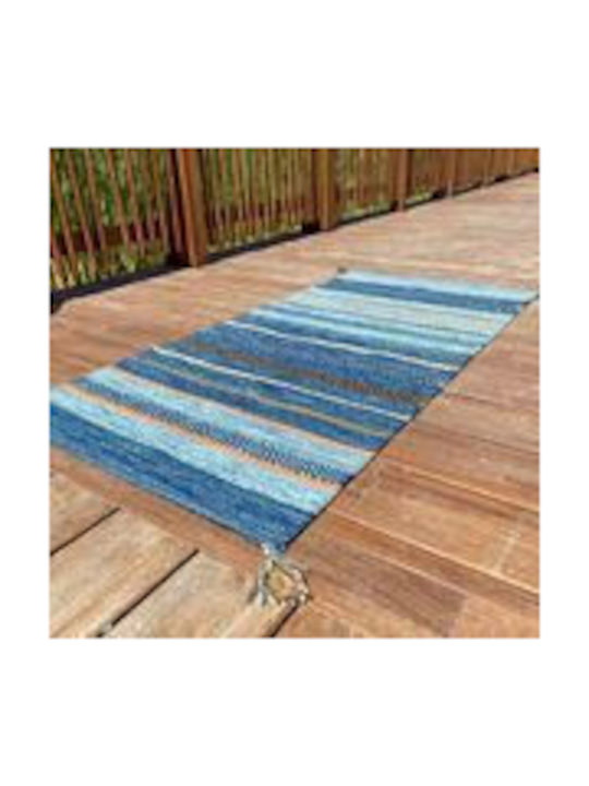 Koulis Carpets Mykonos Χαλί Ορθογώνιο Καλοκαιρινό Βαμβακερό Πολύχρωμο 120x180cm