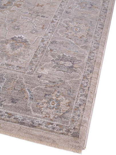 Royal Carpet Tabriz 647 Synthetisch,Polyester/Cotton/Leather L.grey