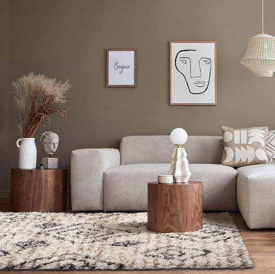 Beauty Home Majestic 9719 Килим Правоъгълена Екрю 2023971900030