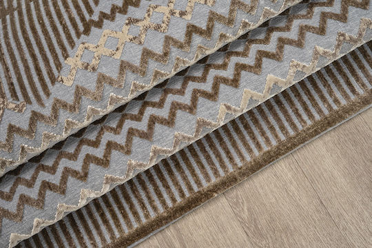 Newplan Venice 8882g Χαλί Ορθογώνιο Grey-brown 200x250cm