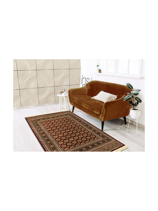 Newplan Persia 7838 Χαλί Ορθογώνιο με Κρόσια Burgundy 133x190cm