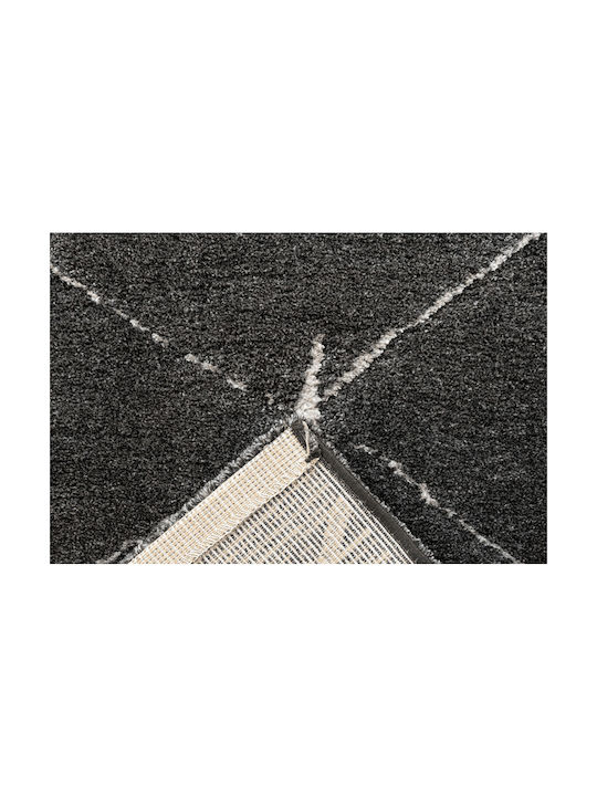 Ragolle Masai Teppich Rechteckig Synthetisch,Polyester/Cotton/Leather Gray
