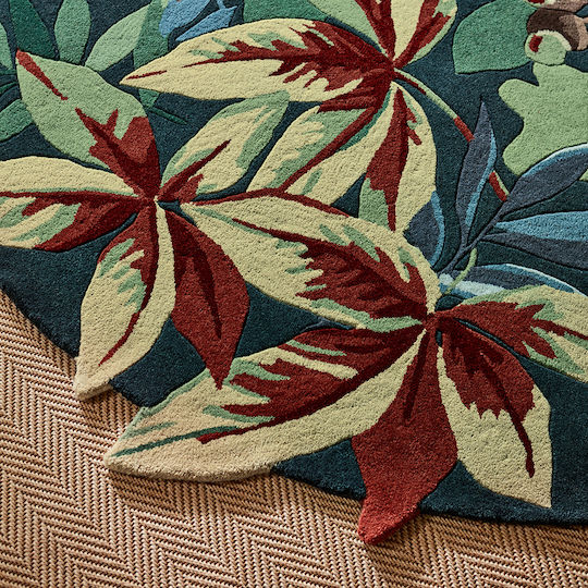 Sanderson Килим Кръгла Горско зелено