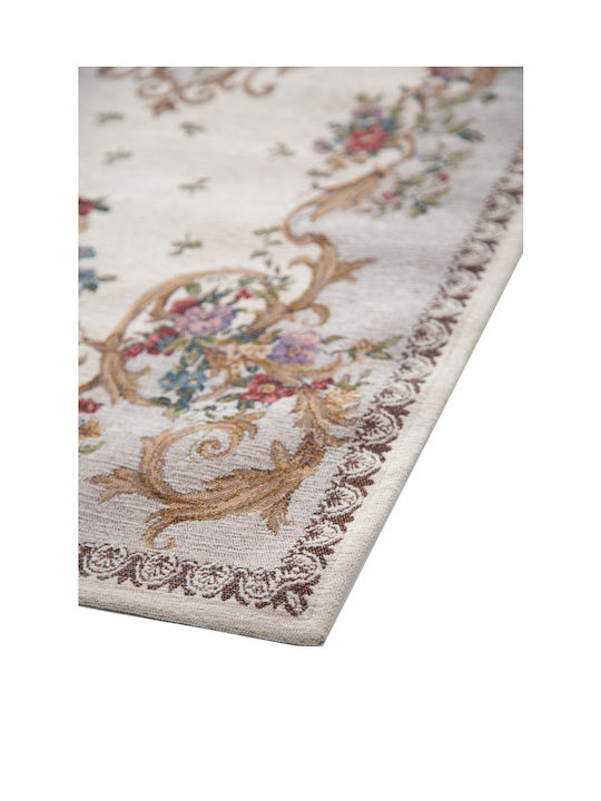 Royal Carpet Canvas Aubuson 229 Vs Anti-slip Rug Rectangular Beige