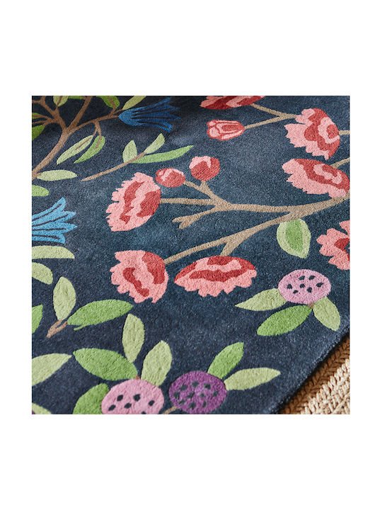 Sanderson Rug Rectangular Indigo