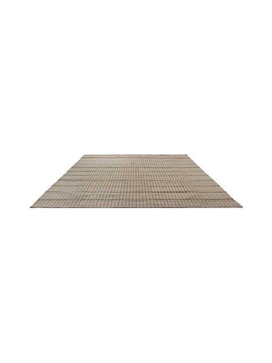 Brink & Campman Zona Stitch Handgefertigt Teppich Außenbereich Rechteckig Synthetisch,Polyester/Cotton/Leather Olive